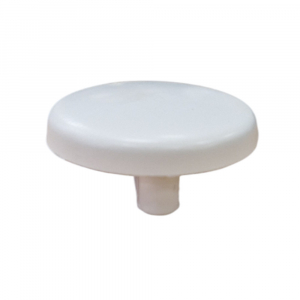 4 Pcs Brown Rubber Oval Toilet Seat Buffers With Screws – 60x22x12mm Stabilizers For Wobbly Toilet Seats