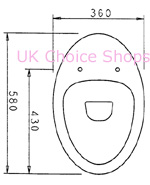 Dolomite Novella Floorstanding Toilet - J061000