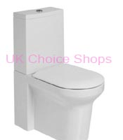Azzurra Thin Close-Coupled Toilet - THI162 - MBP